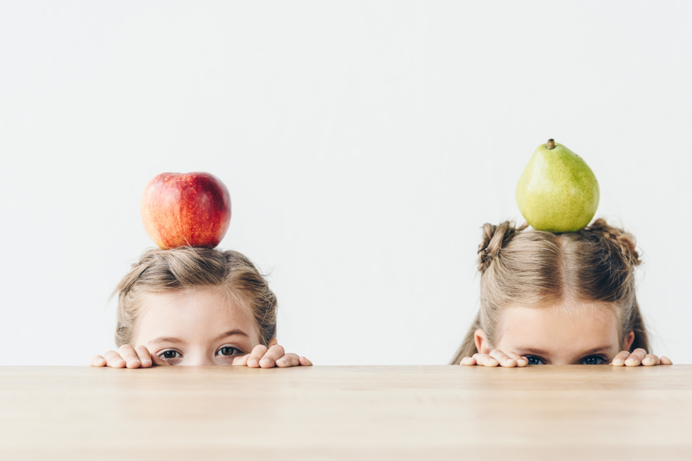 Διατροφή παιδιού: Αχλάδι vs. μήλο