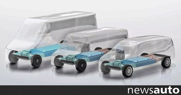 Νέα πλατφόρμα Mercedes για μεγάλα ηλεκτρικά van +video