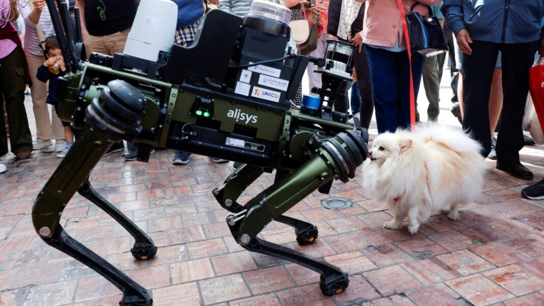 Ένας νέος γκαρντιανός: Συνάντηση με τον ρομπότ-σκύλο της Μάλαγα
